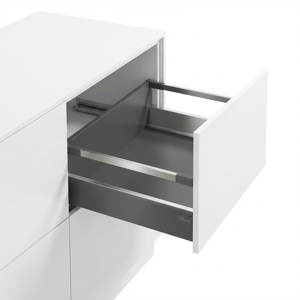Blum premium drawer and motion hardware