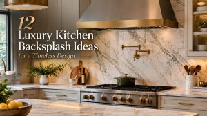 Luxury Kitchen Backsplash Ideas: 12 Timeless Designs and Materials