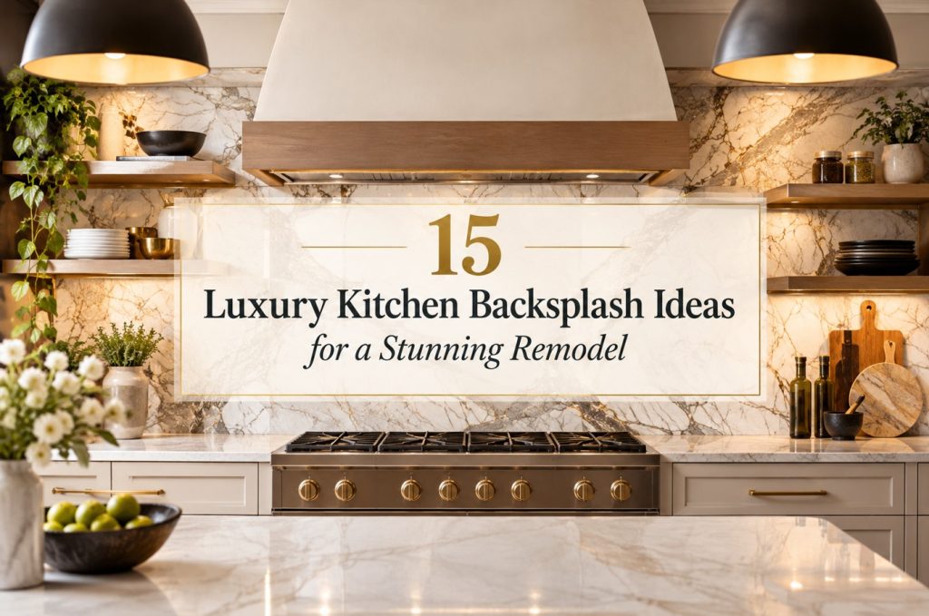 15 Luxury Kitchen Backsplash Ideas for a Stunning Remodel