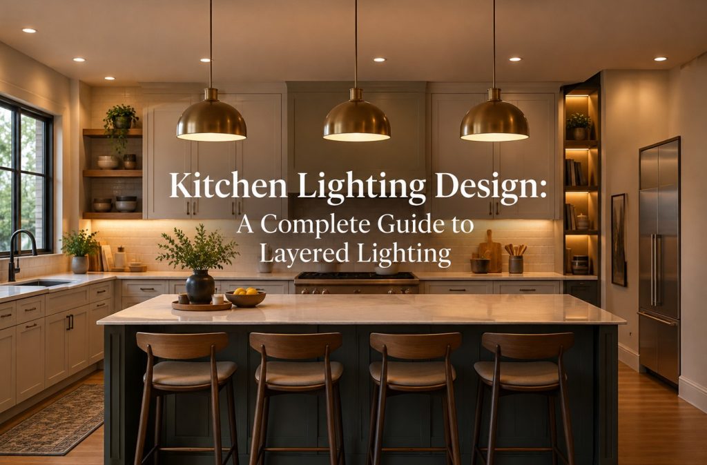 Kitchen Lighting Design: A Complete Guide to Layered Lighting