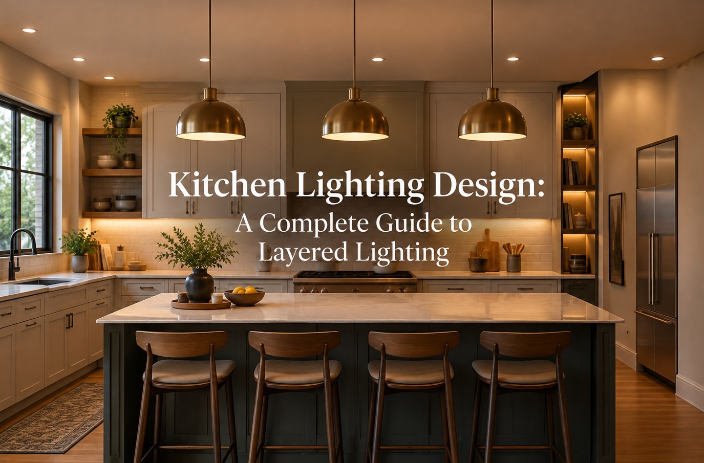 Kitchen Lighting Design: A Complete Guide to Layered Lighting