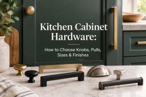 Kitchen Cabinet Hardware: How to Choose Knobs, Pulls, Sizes & Finishes
